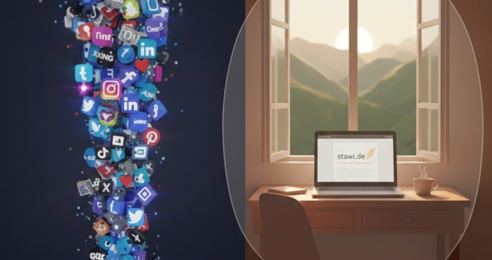 Mein Umgang mit Social Media